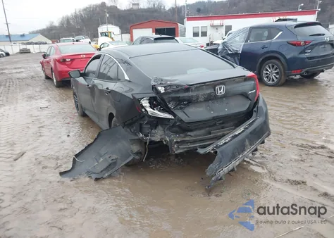 2020 Honda Civic Sport from USA, damaged, VIN 19XFC2F89LE027767